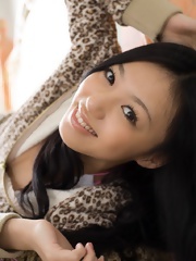 Aino is an Asian model who enjoys getting her need for fucking taken care of