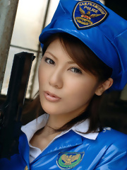 Kinky Asian cop is a real slutty shot in the dark with her excellent talents