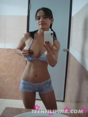 Self shot and hot nude Thai girl Lana shows off